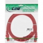 Preview: InLine Patch Cable CAT6 S/FTP, PVC, red, 0.3m