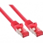 Preview: InLine Patch Cable CAT6 S/FTP, PVC, red, 0.3m