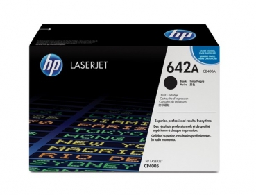 HP 642A Toner Cartridge CB400A, black