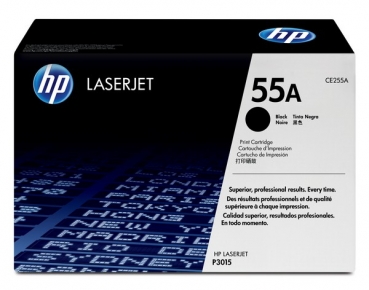 HP 55A Toner Cartridge CE255A, black