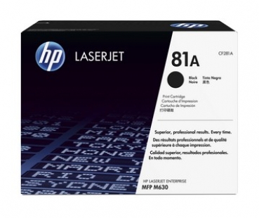 HP 81A Toner Cartridge CF281A, black