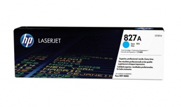 HP 827A Toner Cartridge CF301A, cyan