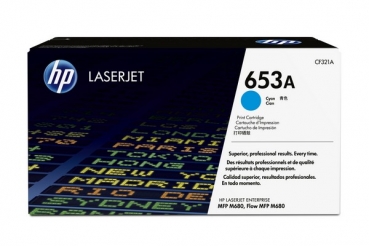 HP 653A Toner Cartridge CF321A, cyan