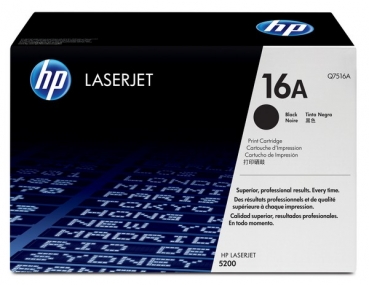 HP 16A Toner Cartridge Q7516A, black