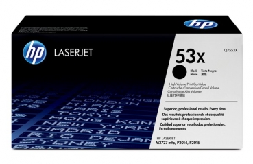 HP 53X Toner Cartridge Q7553X, black