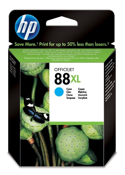 HP 88 Ink Cartridge large, cyan