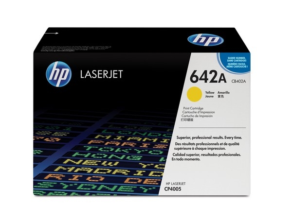 HP 642A Toner Cartridge CB402A, yellow