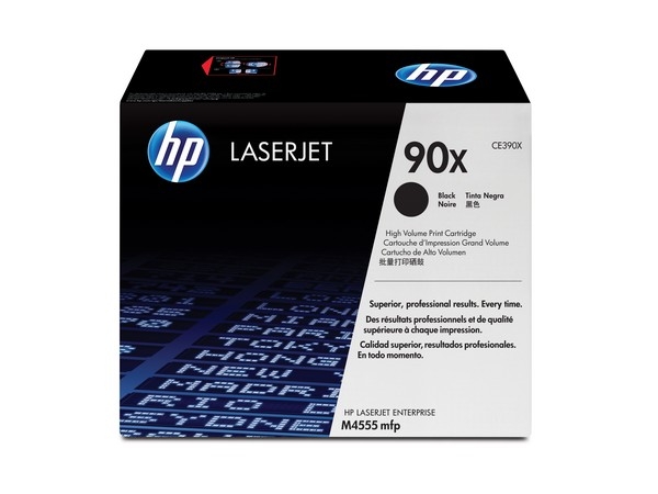 HP 90X Toner Cartridge CE390X, black