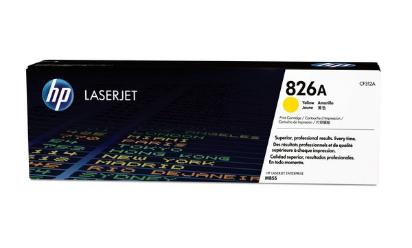 HP 826A Toner Cartridge CF312A, yellow