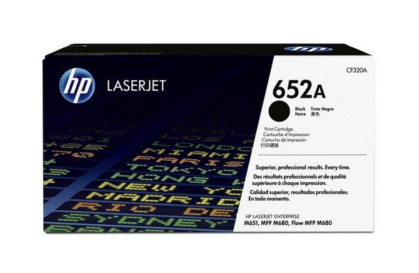 HP 652A Toner Cartridge CF320A, black