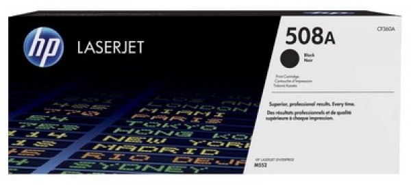 HP 508A Toner Cartridge CF360A, black