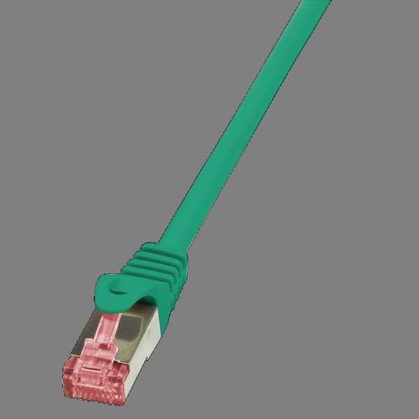 LogiLink Patch Cable CAT6 S/FTP, green 10m