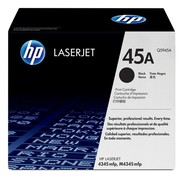 HP 45A Toner Cartridge Q5945A, black