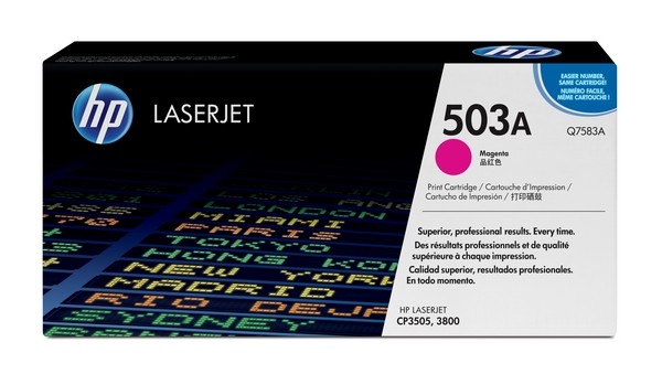 HP 503 Toner Cartridge Q7583A, cyan